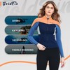 GoldFin Wetsuit Top Women, 2mm Wetsuits Jacket Long Sleeve Neoprene