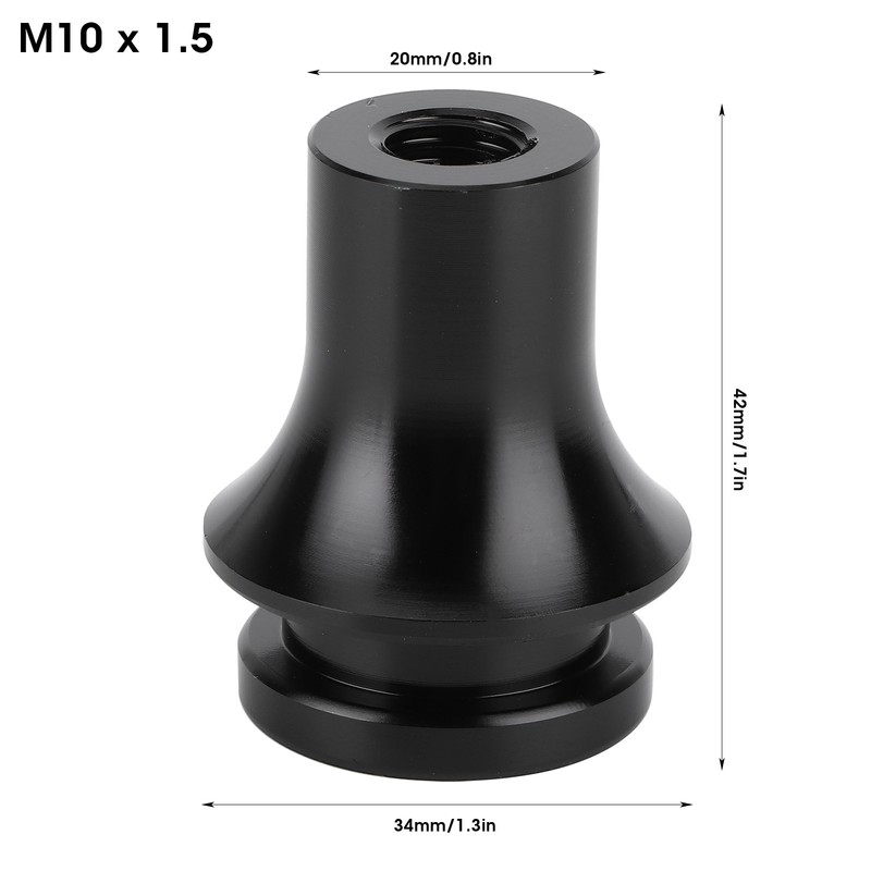 Shift Knob Boot Holder Retainer Jam Nut Adapter M10x1.5 for