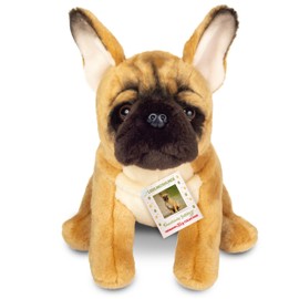 Teddy Hermann 91987 French Bulldog Cuddly Toy 27 cm
