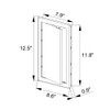 Awenta 200 x 300 mm Plastic Access Panel Door -