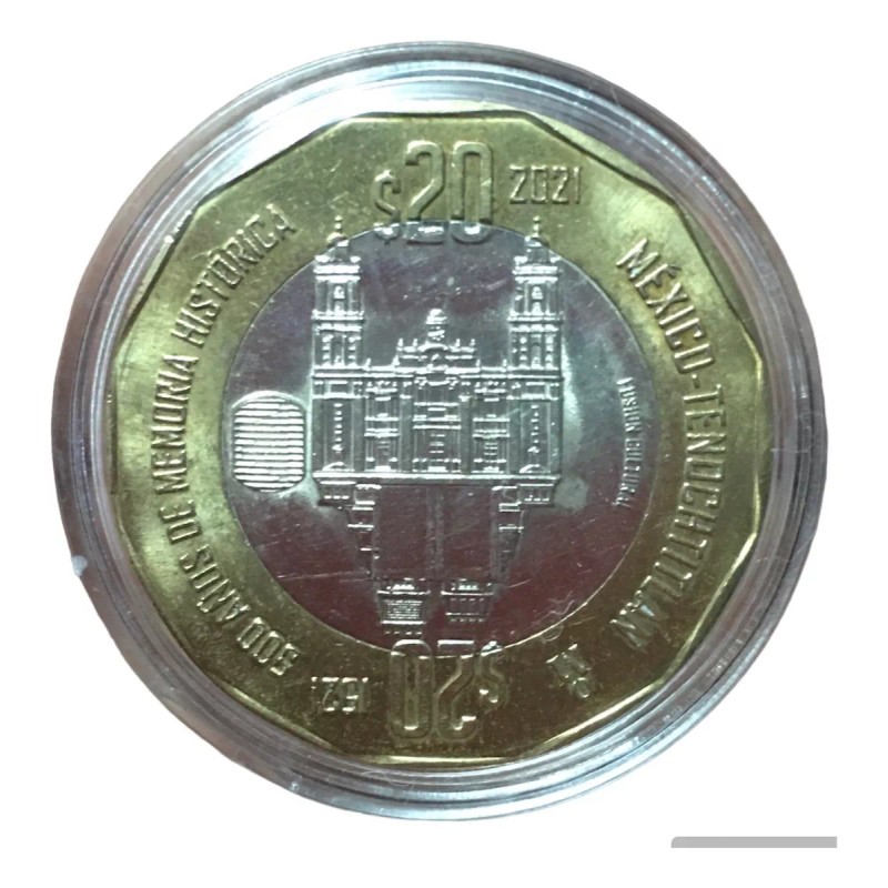 Monedas De 20 Pesos, México - Tenochtitlan