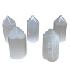 1pc, 3.1"-3.2" Selenite (Satin Spar) Crystal Crystal Tower Point Powerful,