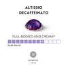 Nespresso Capsules Vertuo, Altissio Decaffeinato, Dark Roast Espresso, 50-Count Espresso
