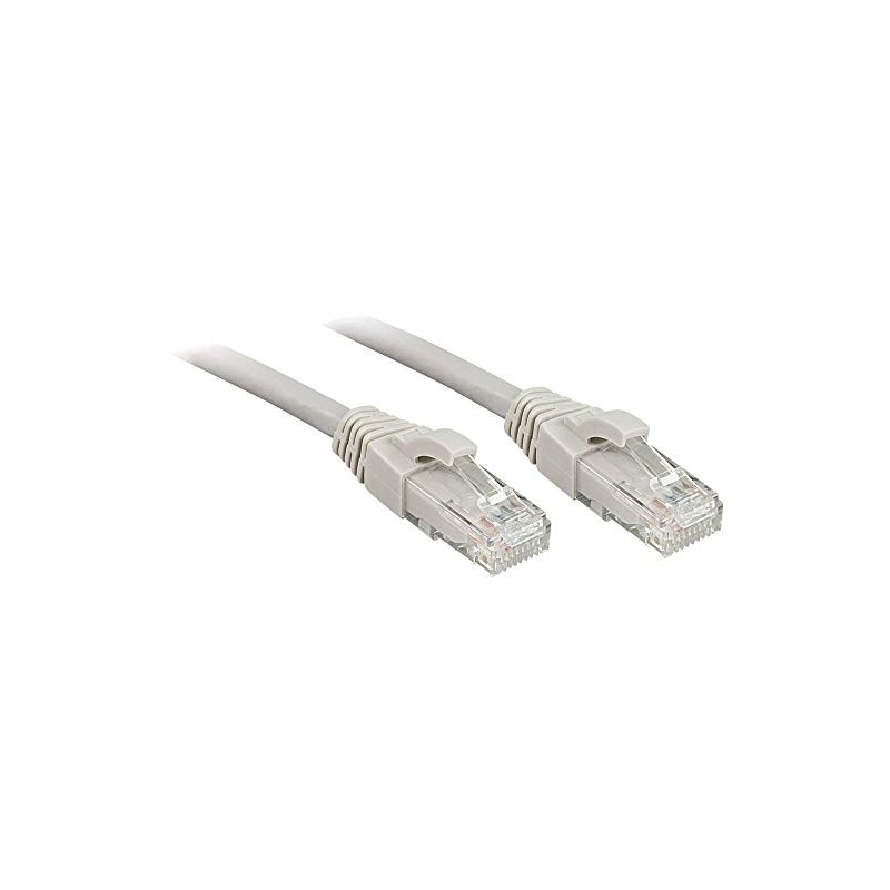 LINDY Cat.6 UTP Premium PatchCable, halogen-free, GREY, 5,0m