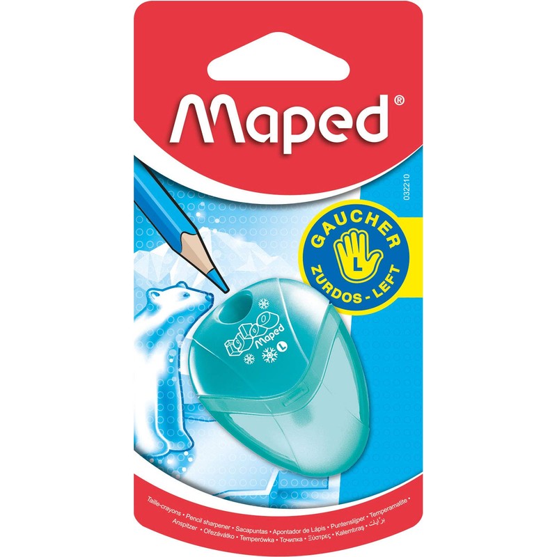 Maped I-Gloo Left-Handed Pencil Sharpener - 1 Hole - For