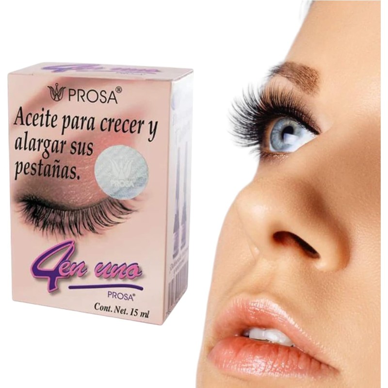 Aceite para Pestañas Crece y Alarga 4 en 1, 15