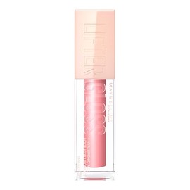 Maybelline Lifter Gloss Brillo Labial Hidratante con Ácido Hialurónico, Efecto Volumen, Aplicador XL, Hidratación Hasta por 4 Horas, Acabado Brillante, Tono 004 Silk