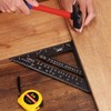 Mr. Pen- Metal Square Ruler, 7 Inch, Aluminum Rafter Square,