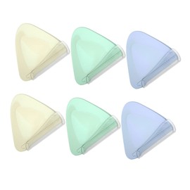 PACKOVE 6pcs Portable Eyebrow Stainless Steel Eyebrow Trimmers for Women Removal Tool for Neat Shaping and Detailing