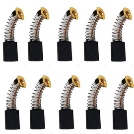 SUPERTOOL Motor Carbon Brushes - 10pcs Various Size Electric Replacement Motor Carbon Brushes for Power Tool