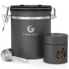 Coffee Gator Coffee Canister - 16oz and 4oz Airtight Stainless
