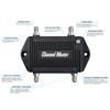 Channel Master TV Antenna Booster 2-2-Port TV Antenna Distribution Amplifier,