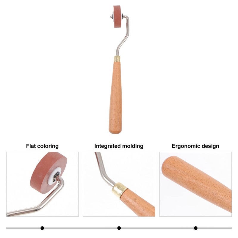 HEALLILY Art Brayer Brayer Rollers Rubber Ink Roller Applicator for