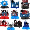 10PCS Spider Web Birthday Party Decorations Spider Table Centerpiece Decorations