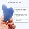 Baimei Rodillo De Jade Y Gua Sha Para Masaje Facial
