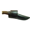 Custom cross draw knife sheath for the buck Selkirk knife.
