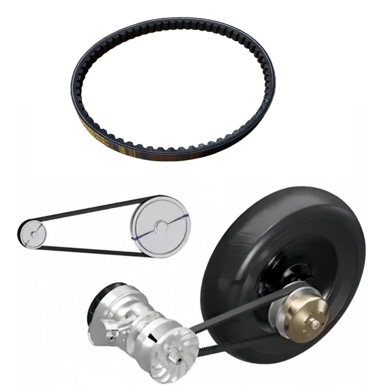 729 17.5 Belt for 49cc 50cc Scooter Engine Drive Belt