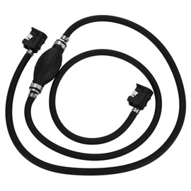 EBTOOLS Outboard Engine, Fuel Line for Boats, Fuel Pump Line for Boats, Hand Primer Bulb, Gas Outboard Petrol Fuel Line for Yamaha Outboard Fuel Line