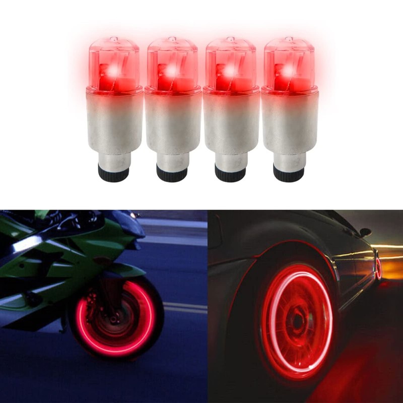 Gxcdizx 16Pcs 12V Car Auto Wheel Tire Tyre Air Valve