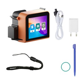 Handheld Inkjet Printer LED Touchscreen 4 Core CUP Automatic Portable Inkjet Printing Machine 100‑240V EU Plug