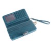 Women PU Leather Credit Card Holder Large Capacity Wallet Zipper