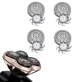 Shaver Replacement Blades compatible with Skul Shaver Pitbull Gold PRO Shaver Replacement Blade,Shaver Replacement Heads for Pitbull Platinum Pro Shaver (1Set(4blades)