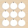 10 dijes de acero inoxidable con estampado en blanco para