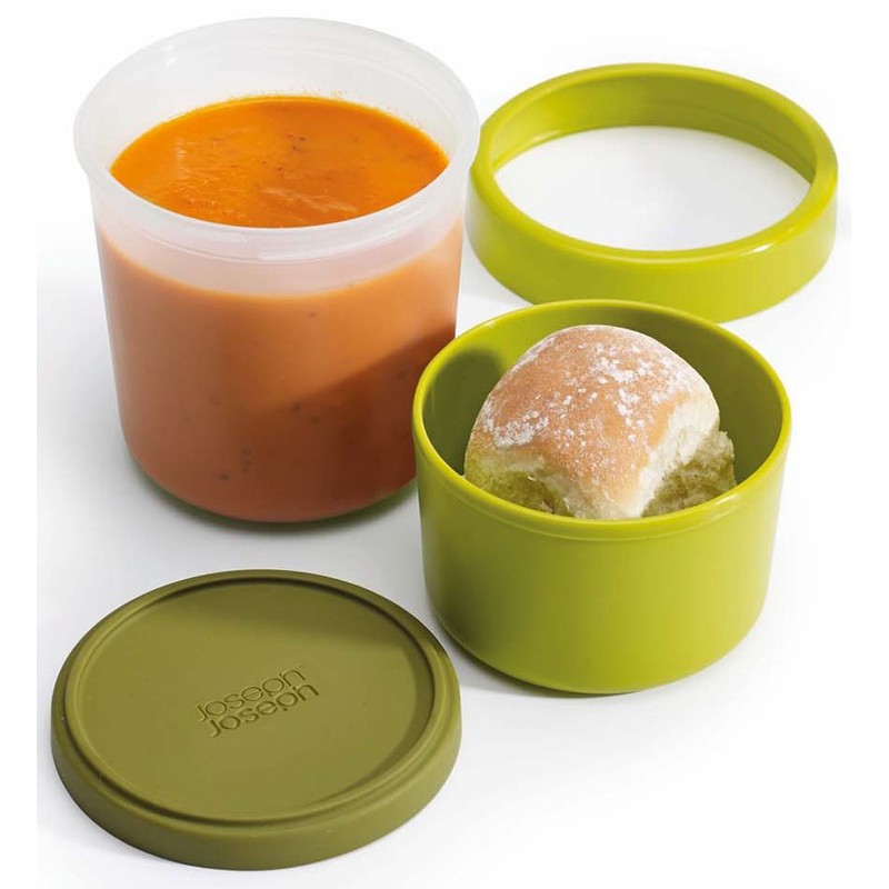 Joseph Joseph GoEat Space Saving Soup Pot, Green