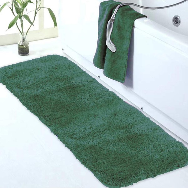 Walensee Bathroom Rug (24 x 72, Hunter Green) - Extra