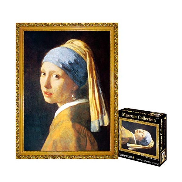 TINYOUTH 1000 Piece Puzzle for Adults, The Girl with the