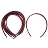 10 x Plain Headbands School Girls Small Hair Accessories Uniform