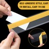 Fainne 25 Pcs Shelf Label Strips 1.25''H x 48"L Self
