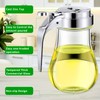 Mimorou 8 Pcs 6 oz Glass Syrup Dispenser with Retracting