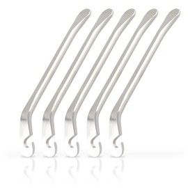 Drahtesel Tyre Lever Set of 3, 5, 10 Set of Bicycle Tyre Lifter Metal Lever Tool - 10er Set