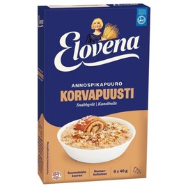 Elovena Cinnamon Flavoured Porridge 1 Box of 240 g SÖPÖSÖPÖ Pack (SOPOSOPO)