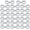 20 Packs 1-1/4 Kennel Clamps, Saddle Clamps, dog kennel clamps,