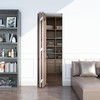 JUBEST 30“ Bifold Door Hardware, Folding Door Hardware Sliding Barn