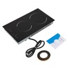 Electric Cooktop, 110V Countertop or Built-In Electric Stove Top 2