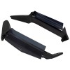 HDBUBALUS Dark Smoke Adjustable Air Deflectors Fit For Honda Gold