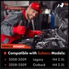 A-Premium Fuel Injectors Set of 4 Compatible with Subaru Outback