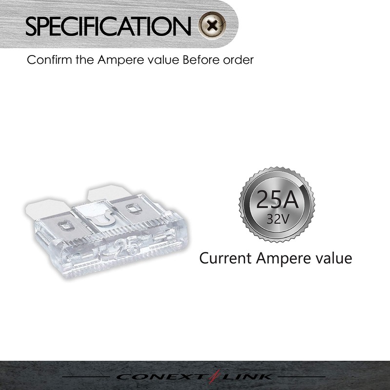 Conext Link ATC25-25 ATC Fuse 25 Pack (25 Amp) （14306）