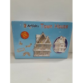 Play Way Artish's Latest and Super exciting DIY Wooden Play Set- Artish's Town House