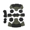 Helmet Padding Kit Memory Foam Pad Protective Mat Universal Motorcycle