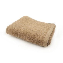 Kosugizen higotoni. Face Towel, Bamboo & Cotton, Banbu 13.4 x 31.5 inches (34 x 80 cm), Brown