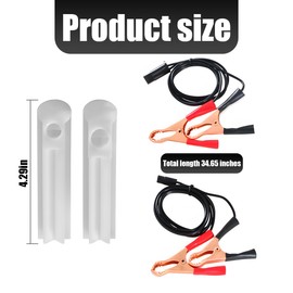 Sandfren 4PCS Car Fuel Injector Cleaner Kit, Vehicle Fuel Injector Flush DIY Cleaning Adapter Tool, Automotive Nozzle Oil Cleaning Accessories, Universal for SUV Sedan Truck