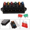 Car Fuse Box - MASO 6Way Blade Fuse Box Block