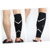 Minkissy 2pcs Calf Compression Socks Leg Socks Antislip Strip Running