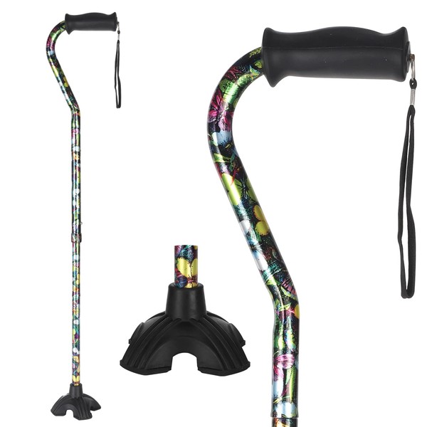 LIXIANG Walking Cane for Women & Men Adjustable Walking Stick,Folding