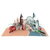 ASVP Shop London Skyline Pop Up Card, Handmade 3D Greeting