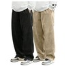 SOLY HUX Men's 2 Piece Corduroy Pants Drawstring Elastic Waist